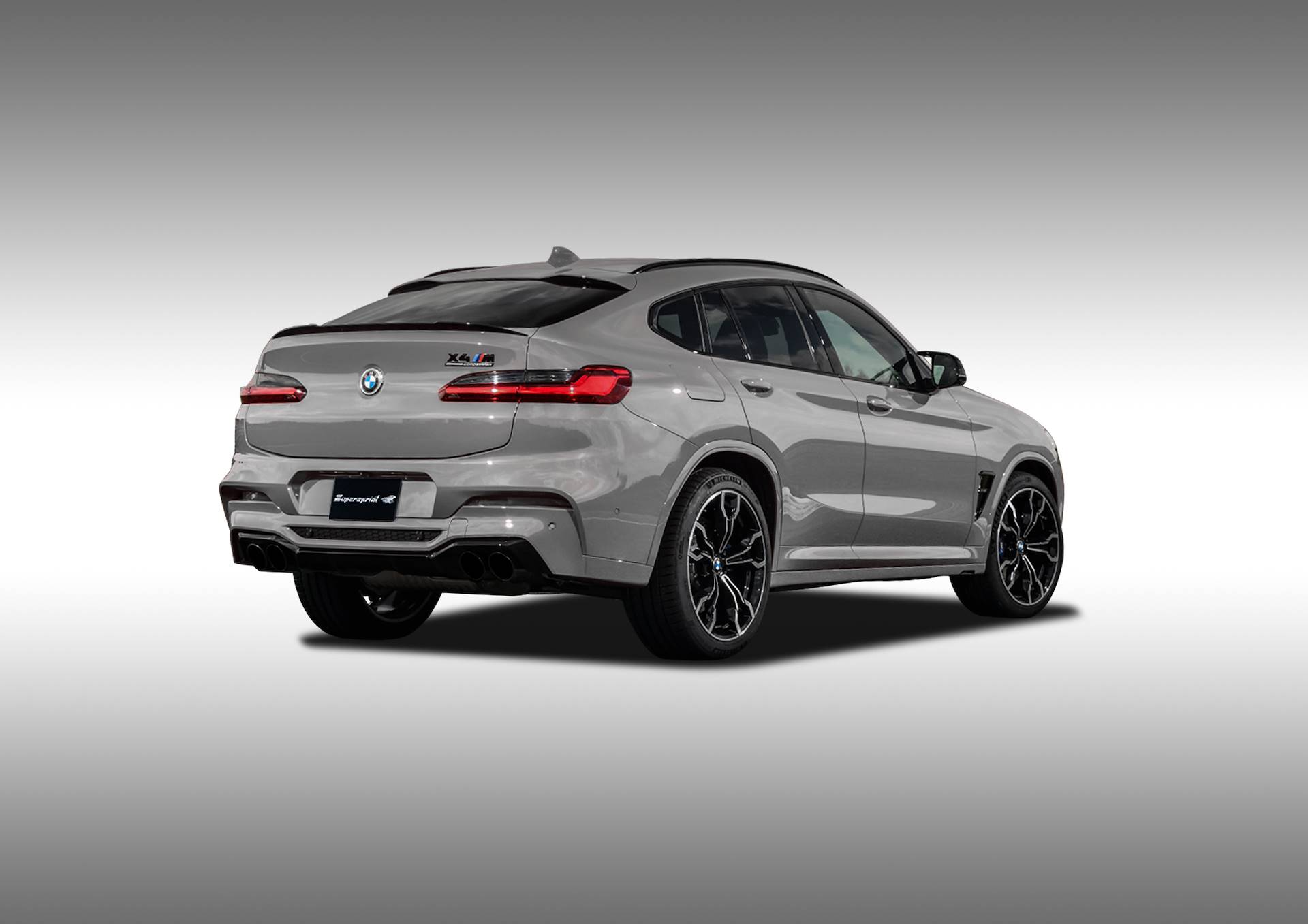 Supersprint Auspuff für BMW F98 X4 M Competition (S58 - 510 PS - Modelle mit OPF) 2020 -> (mit Klappe)