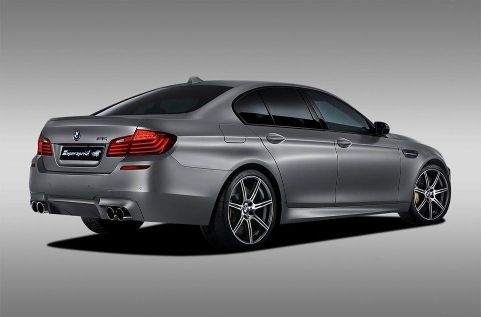 Supersprint Auspuff für BMW F10 M5 4.4 V8 Edition 30 Jahre (600 PS) 2014