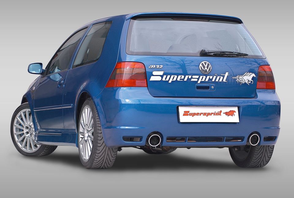 Supersprint Exhaust for VW GOLF IV R32