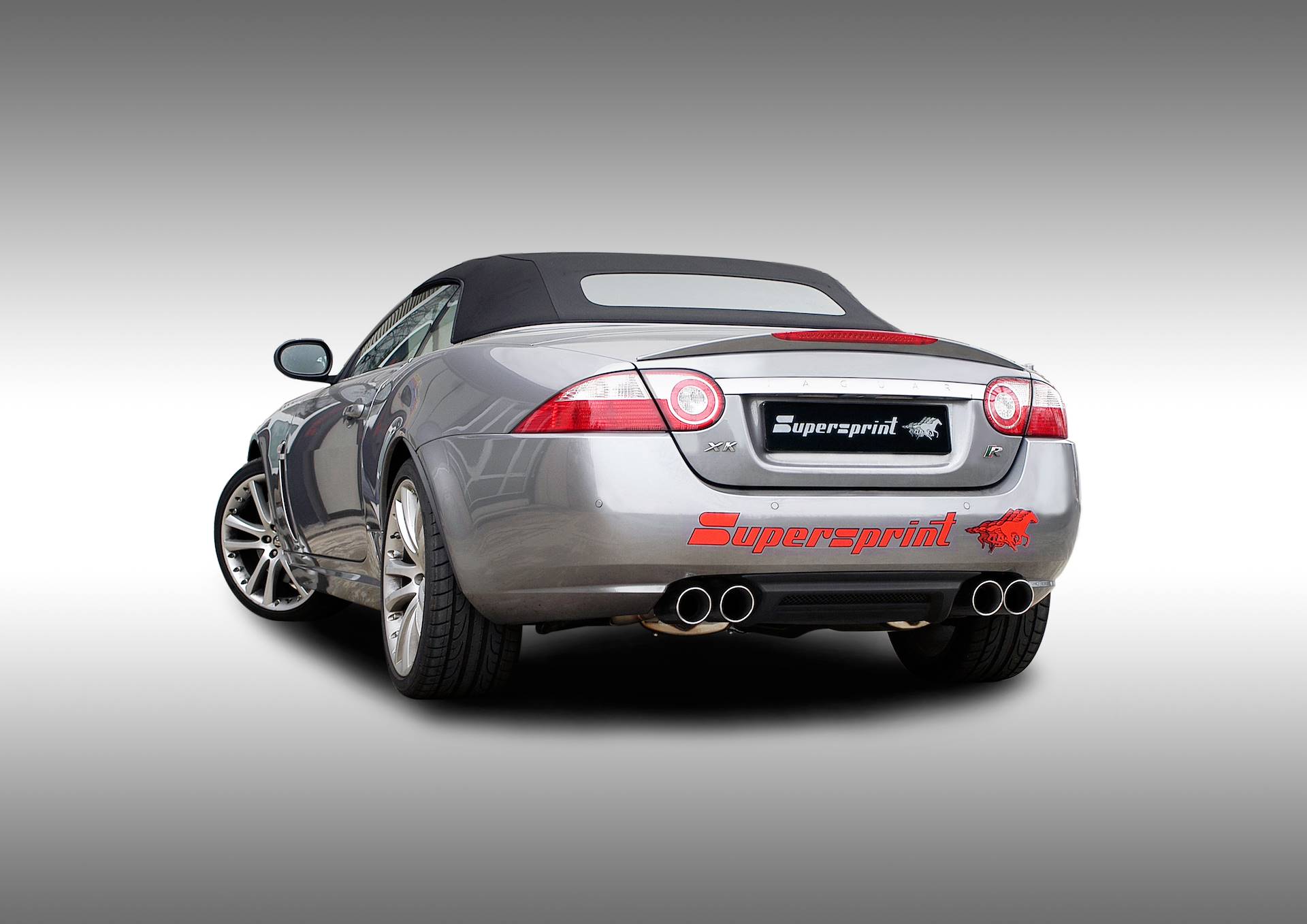 Supersprint Auspuff für JAGUAR XKR Coupè / Cabrio 4.2i V8 Supercharged (416 PS) '06 -> '08