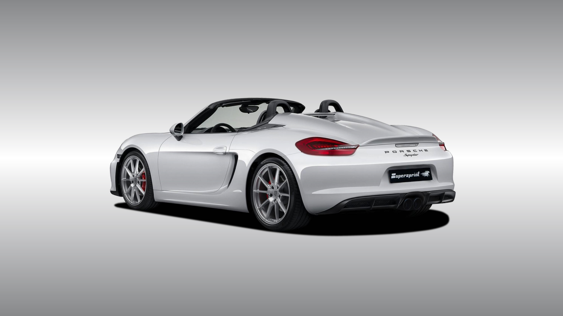 Supersprint Exhaust for PORSCHE 981 BOXSTER Spyder 3.8i (375 Hp) 2015 -> 2016