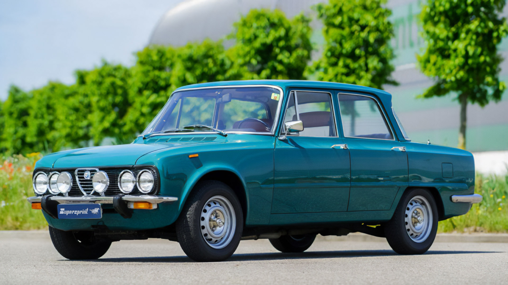 Supersprint Auspuff für ALFA ROMEO Nuova Giulia Super 1.3 / 1.6 1974 -> 1977