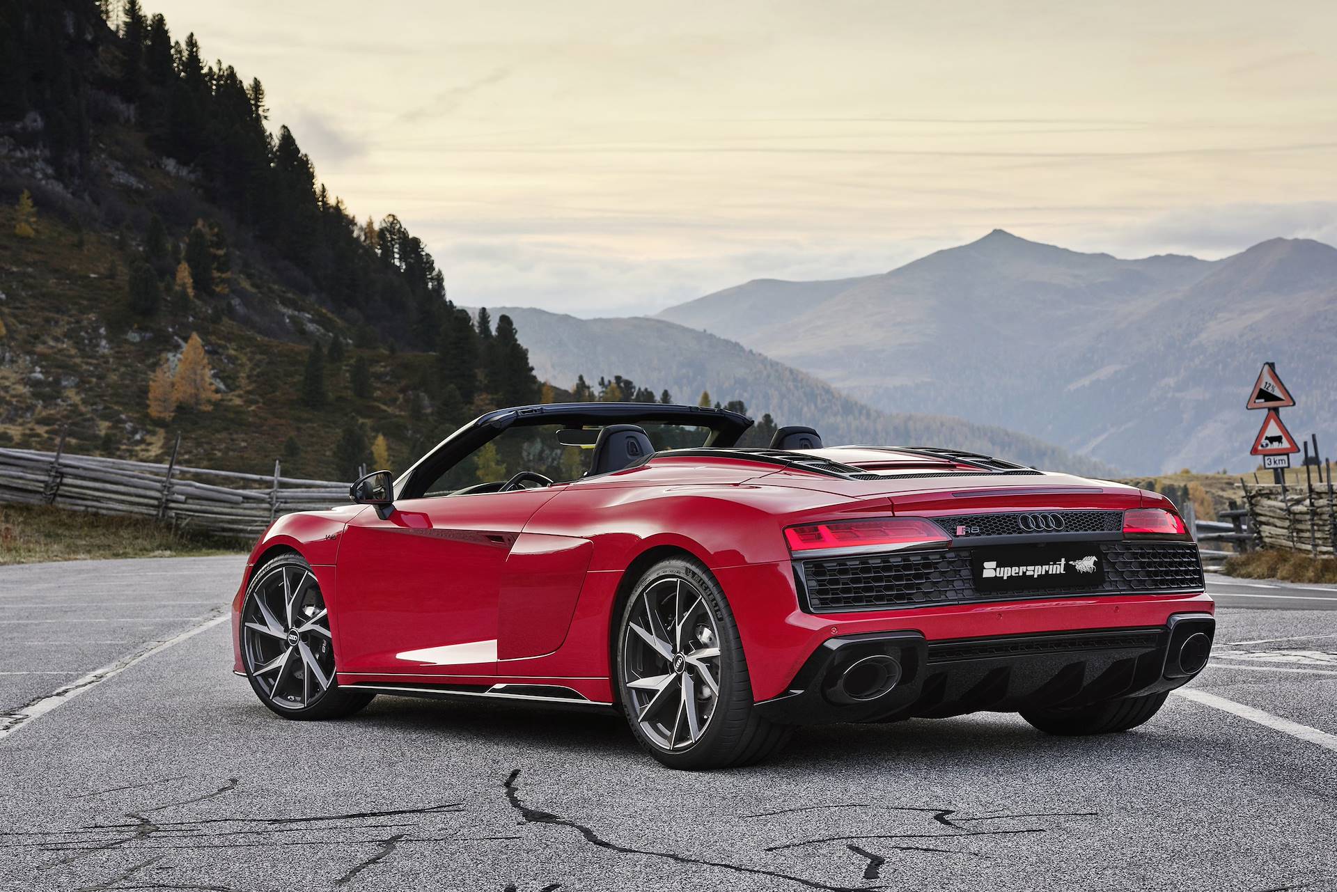 Impianto di scarico per AUDI R8 Spyder V10 RWD 5.2 FSI (Mod. USA - 570 Hp) 2020 ->