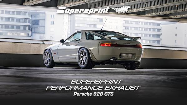 Porsche 928 GTS - Supersprint performance exhaust