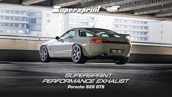 Porsche 928 GTS - Supersprint performance exhaust