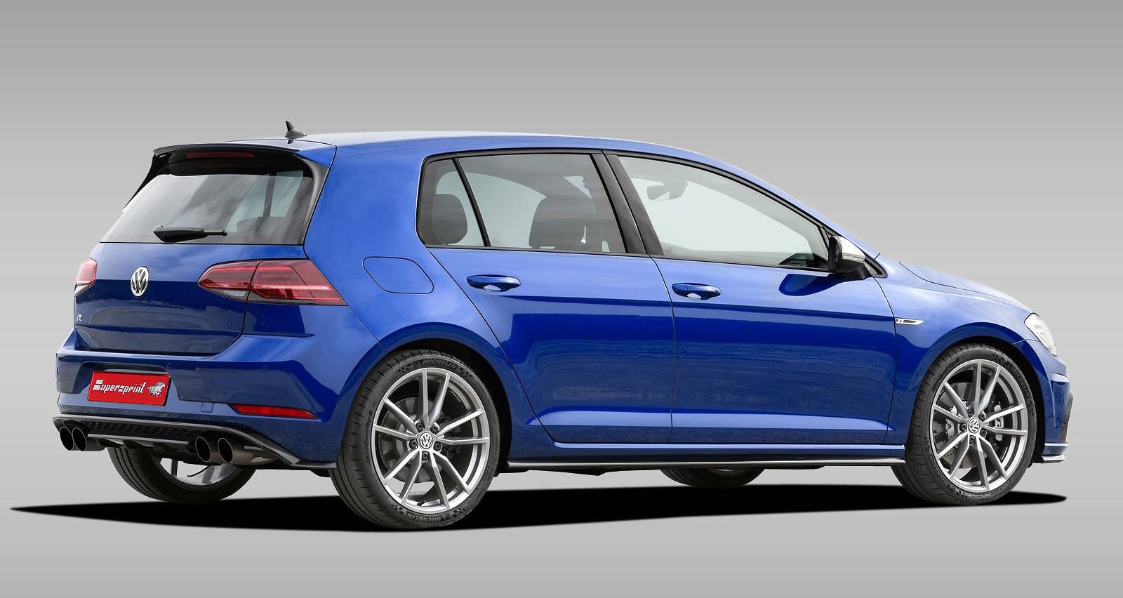 Supersprint Exhaust for VW GOLF VII R Performance 2.0 TFSI (310 Hp) 2017 -> Twin Pipe System