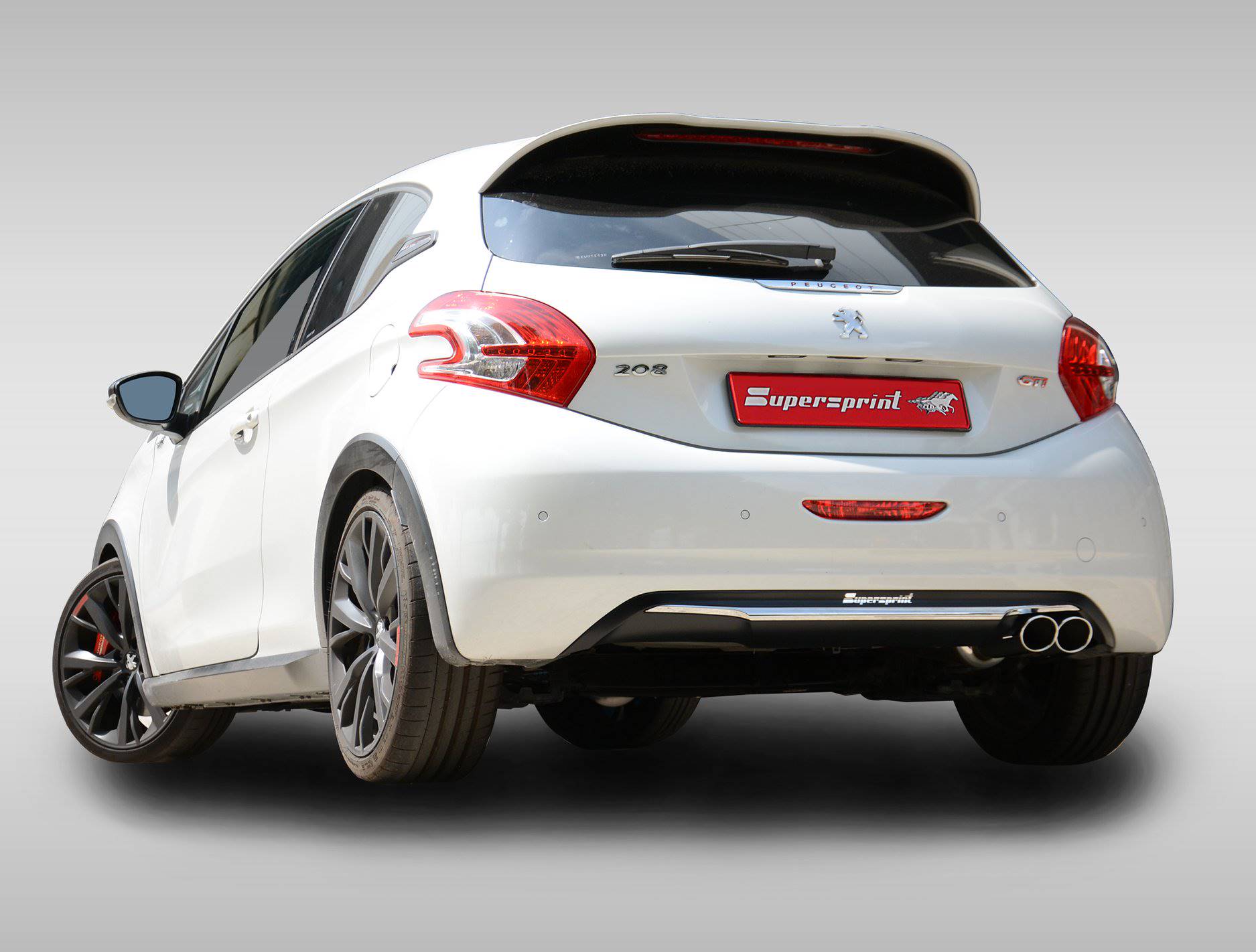 Supersprint Auspuff für PEUGEOT 208 GTI 30th 1.6i 16v (208 PS) 2014 ->