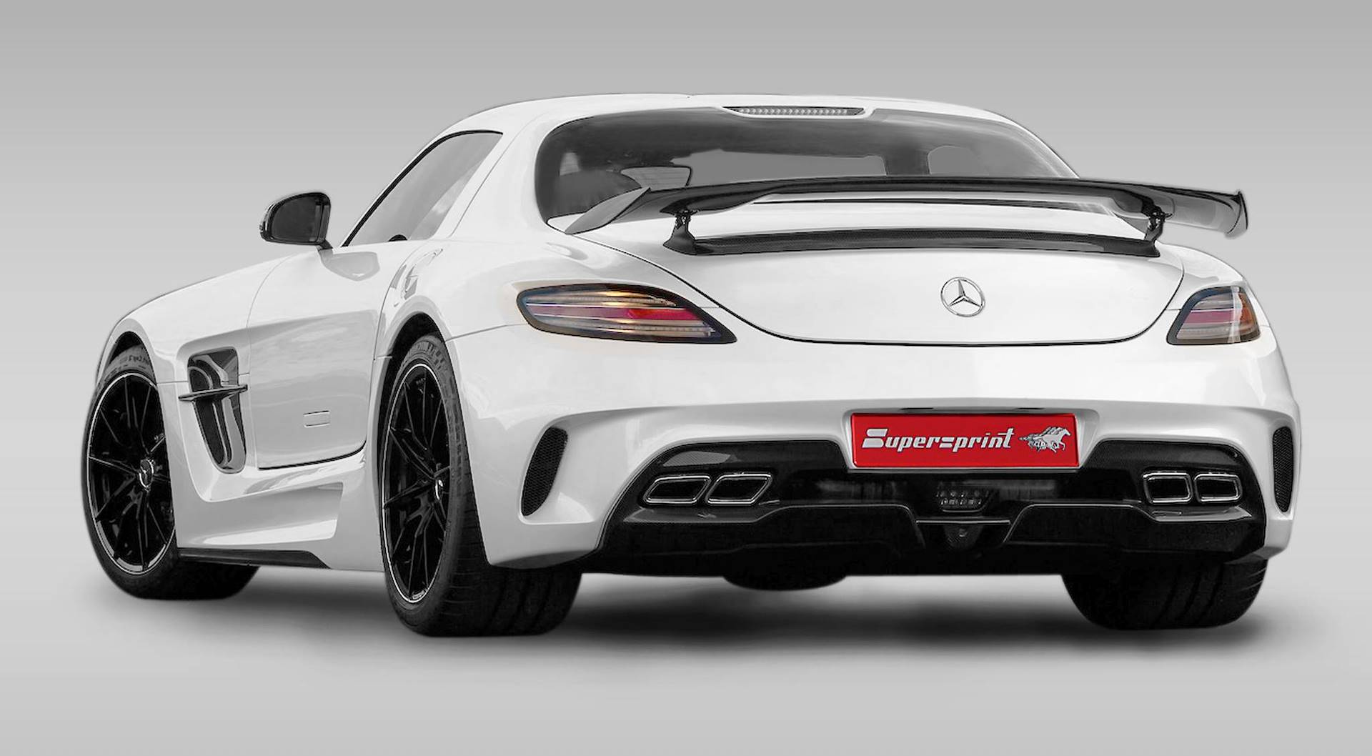 Impianto di scarico per MERCEDES C197 SLS AMG Black Series 6.3i V8 (631 Hp) 2012 ->