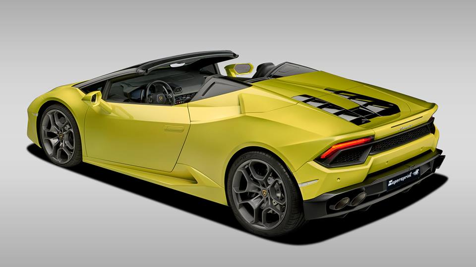 Supersprint Auspuff für LAMBORGHINI HURACAN LP 580-2 Coupè / Spyder 5.2i V10 2014 ->