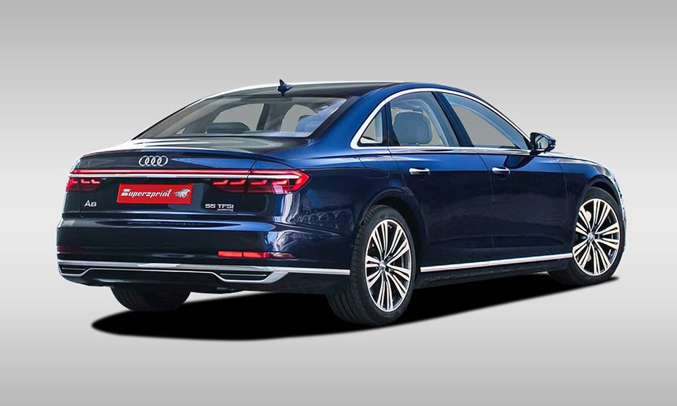 Supersprint Auspuff für AUDI A8 D5 QUATTRO 55 TFSI (3.0T V6 - 340 PS) 2018 ->