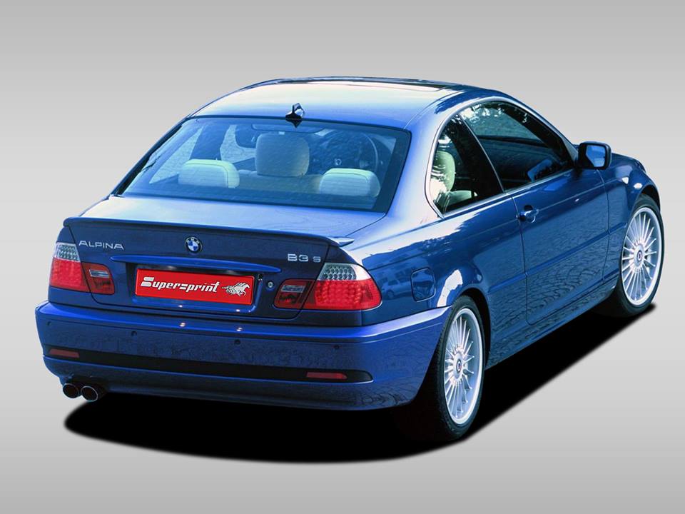 Supersprint Exhaust for ALPINA B3 S (E46) 3.3i 2003 -> 2005