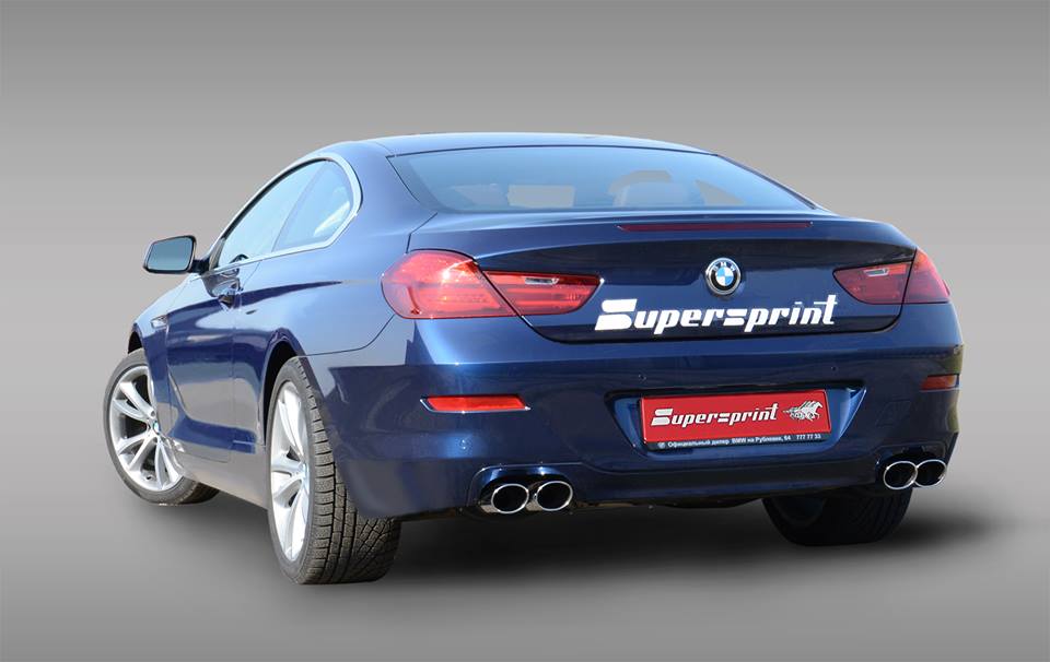 Impianto di scarico per BMW F12 / F13 640i xDrive 2013 ->