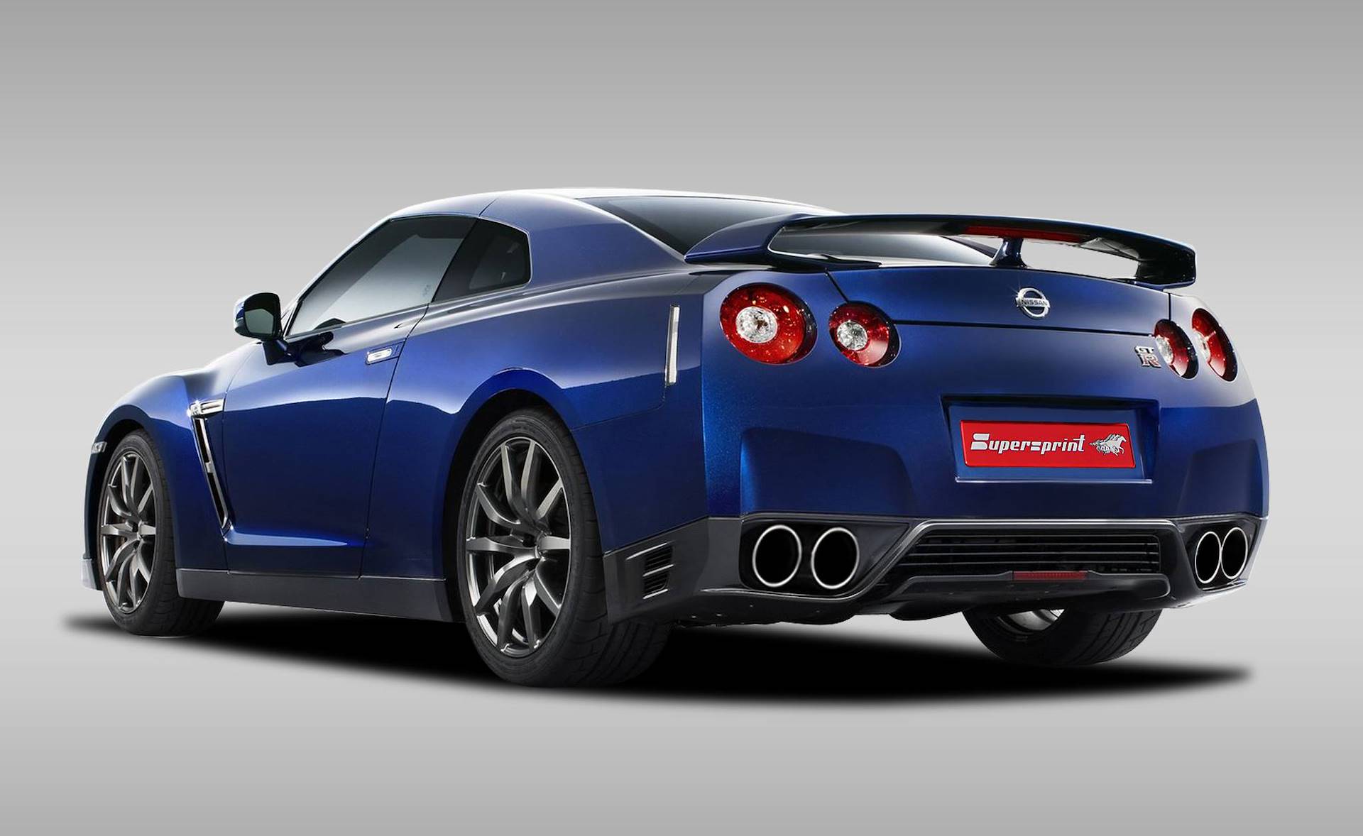 Supersprint Auspuff für NISSAN GT-R 3.8 V6 Bi-Turbo (530 PS) 2011 -> 2012