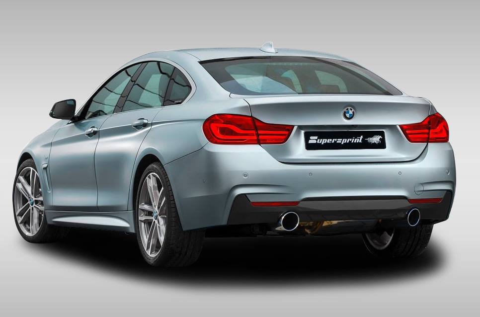 Impianto di scarico per BMW F36 LCI Gran Coupè 440iX (326 Hp) 2015 ->