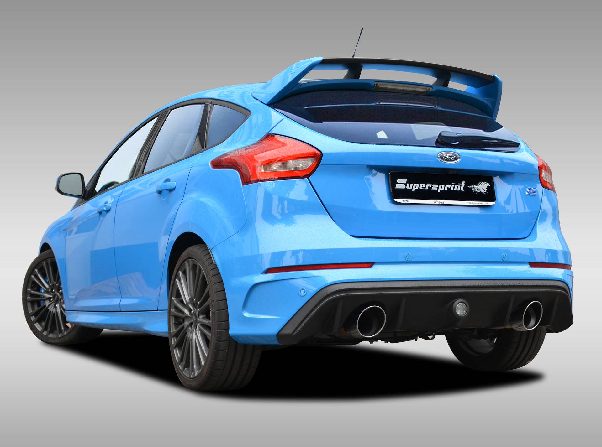 Impianto di scarico per FORD FOCUS RS 2.3i Turbo 4x4 (350 Hp) 2015 ->