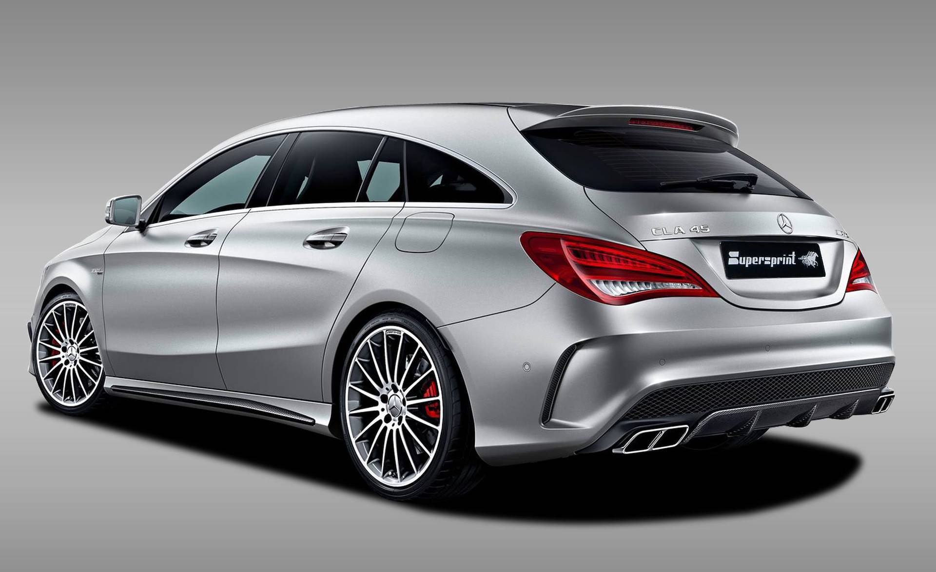 Impianto di scarico per MERCEDES X117 CLA 45 AMG Shooting Brake (381 Hp) 2015 ->
