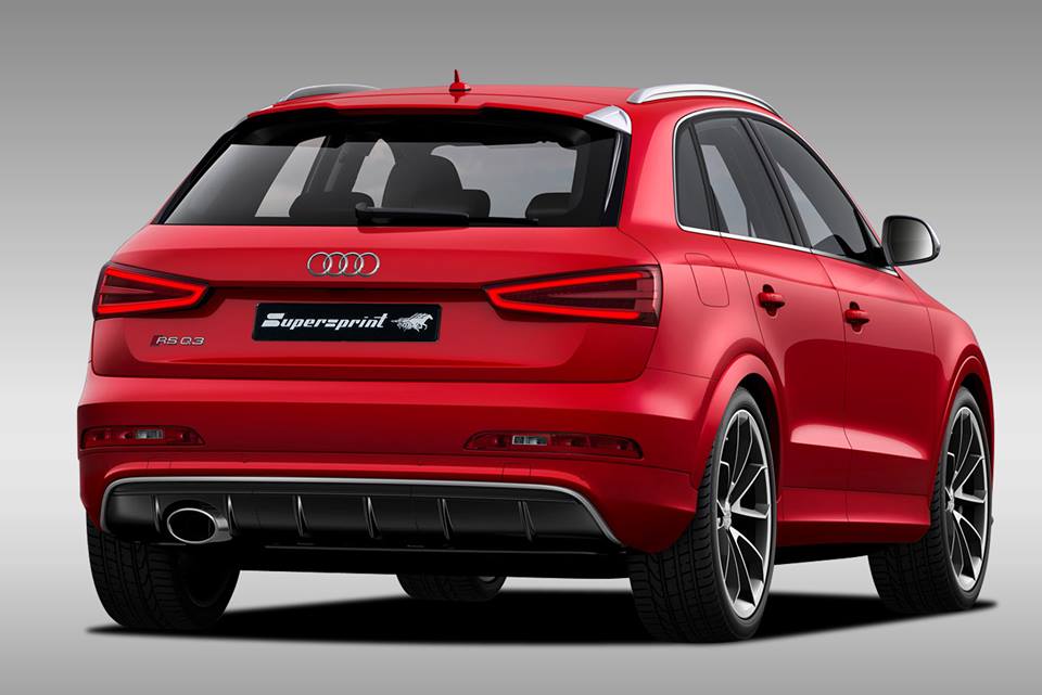 Supersprint Exhaust for AUDI RS Q3 2.5 TFSI Quattro (367 Hp) 2015 -> 2017