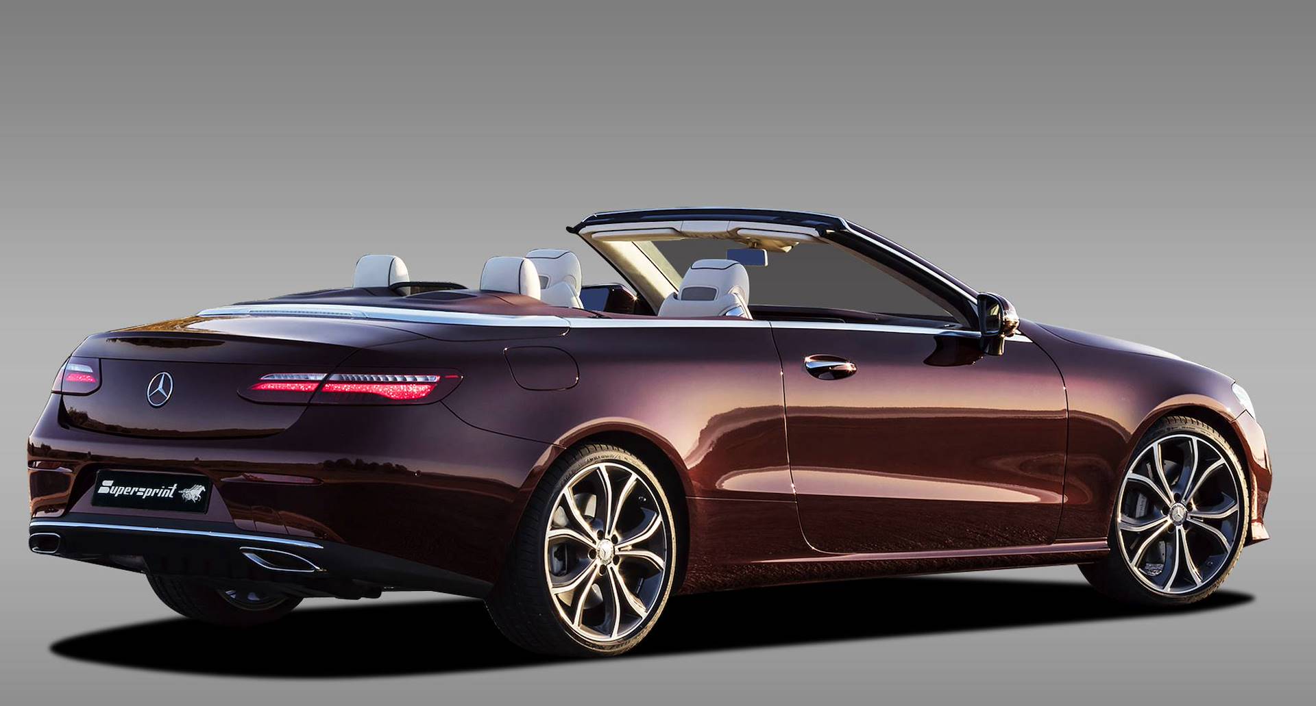 Impianto di scarico per MERCEDES A238 E 400 Cabrio 4-Matic (3.0i V6 Bi-Turbo 333 Hp) 2017 ->