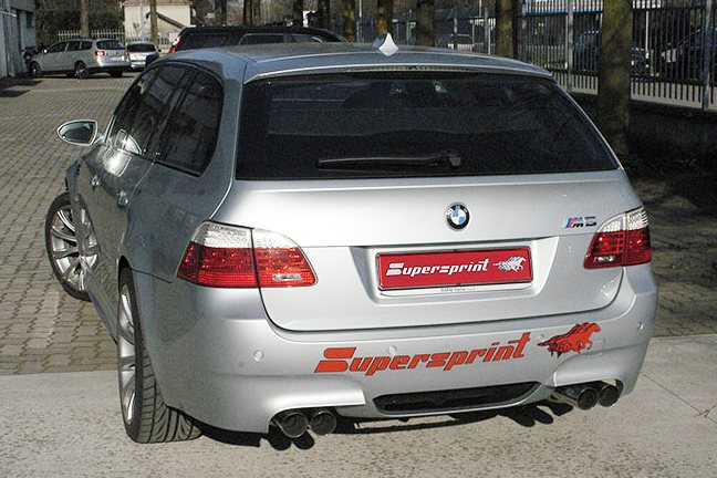 Supersprint Auspuff für BMW E61 (Touring) M5 5.0i V10 ' 07 ->
