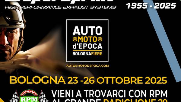 Supersprint al salone Auto Moto d'Epoca di Bologna