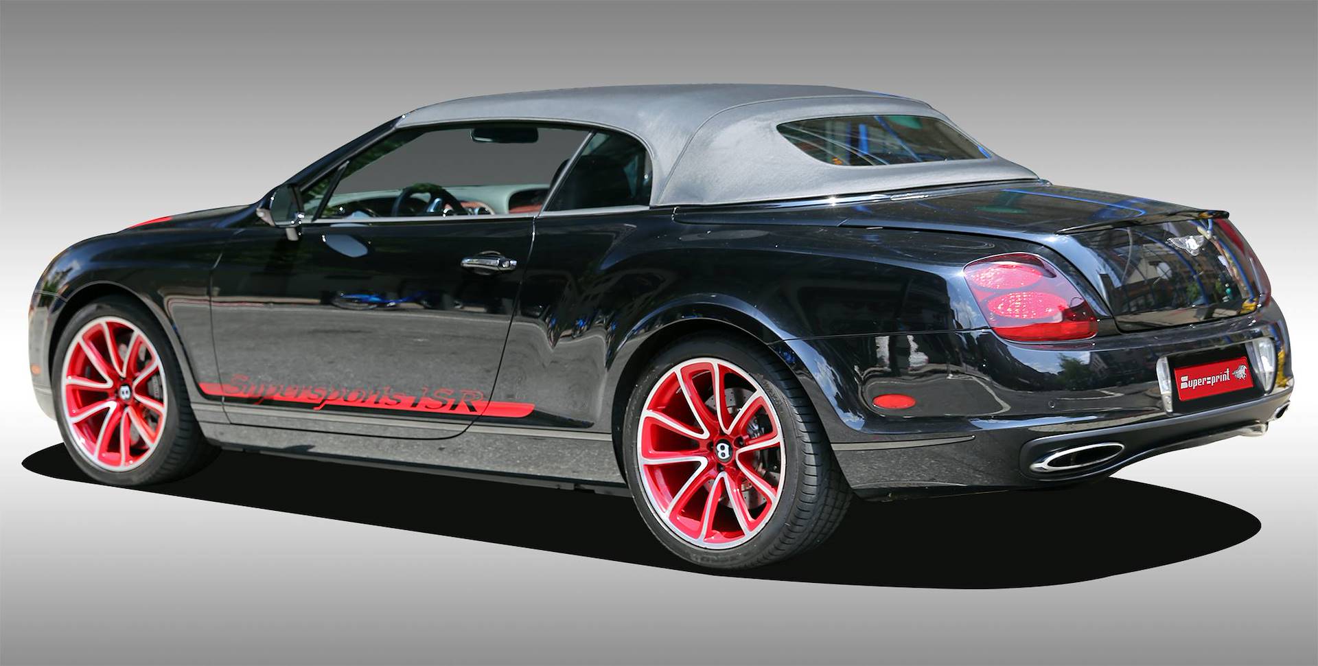 Supersprint Auspuff für BENTLEY CONTINENTAL SUPERSPORTS Convertible ISR 6.0i W12 Bi-Turbo (640 PS) 2012 (mit Klappe)