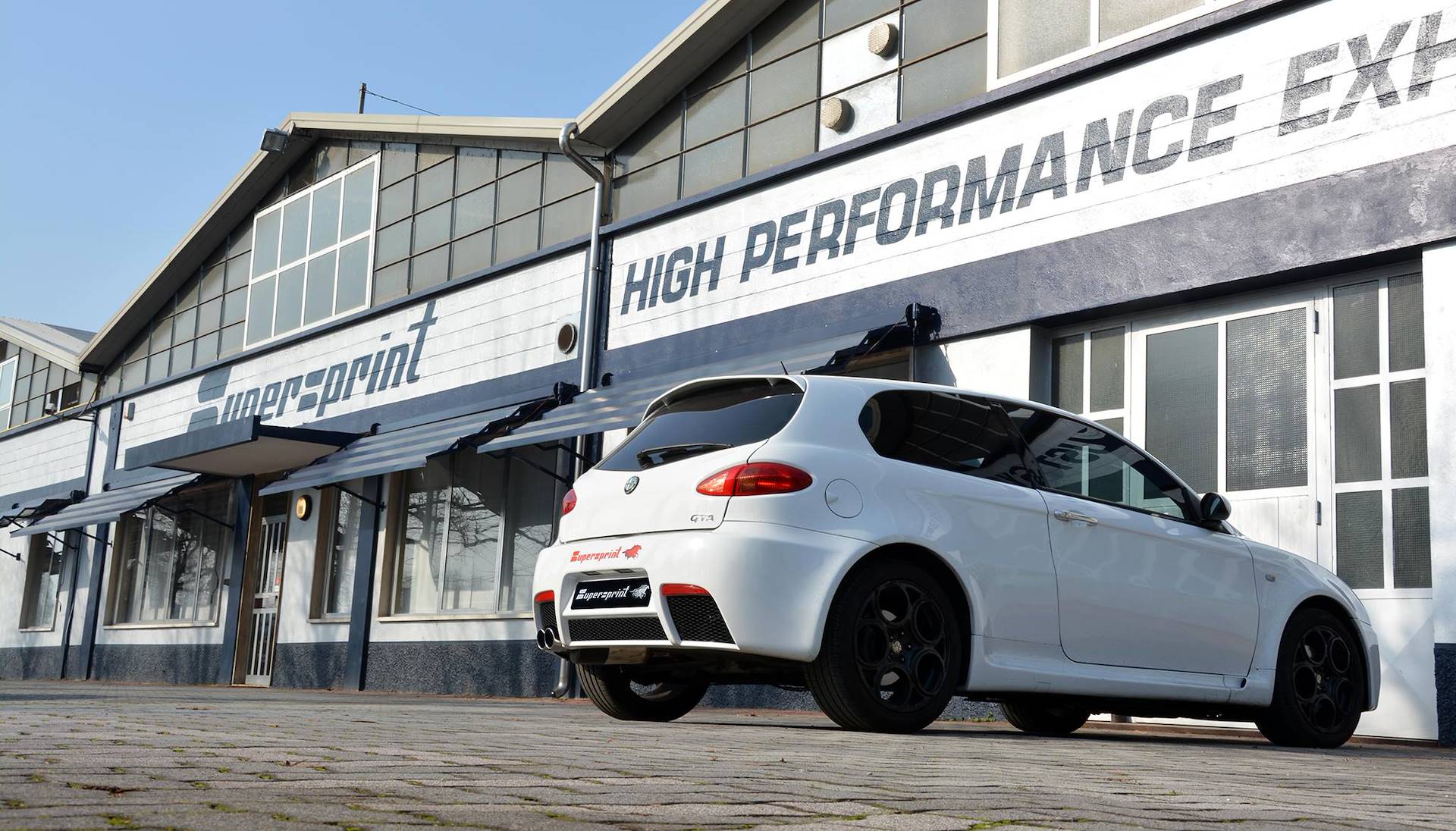 Supersprint Exhaust for ALFA ROMEO 147 GTA 3.2i V6 (250 Hp) ' 02 ->