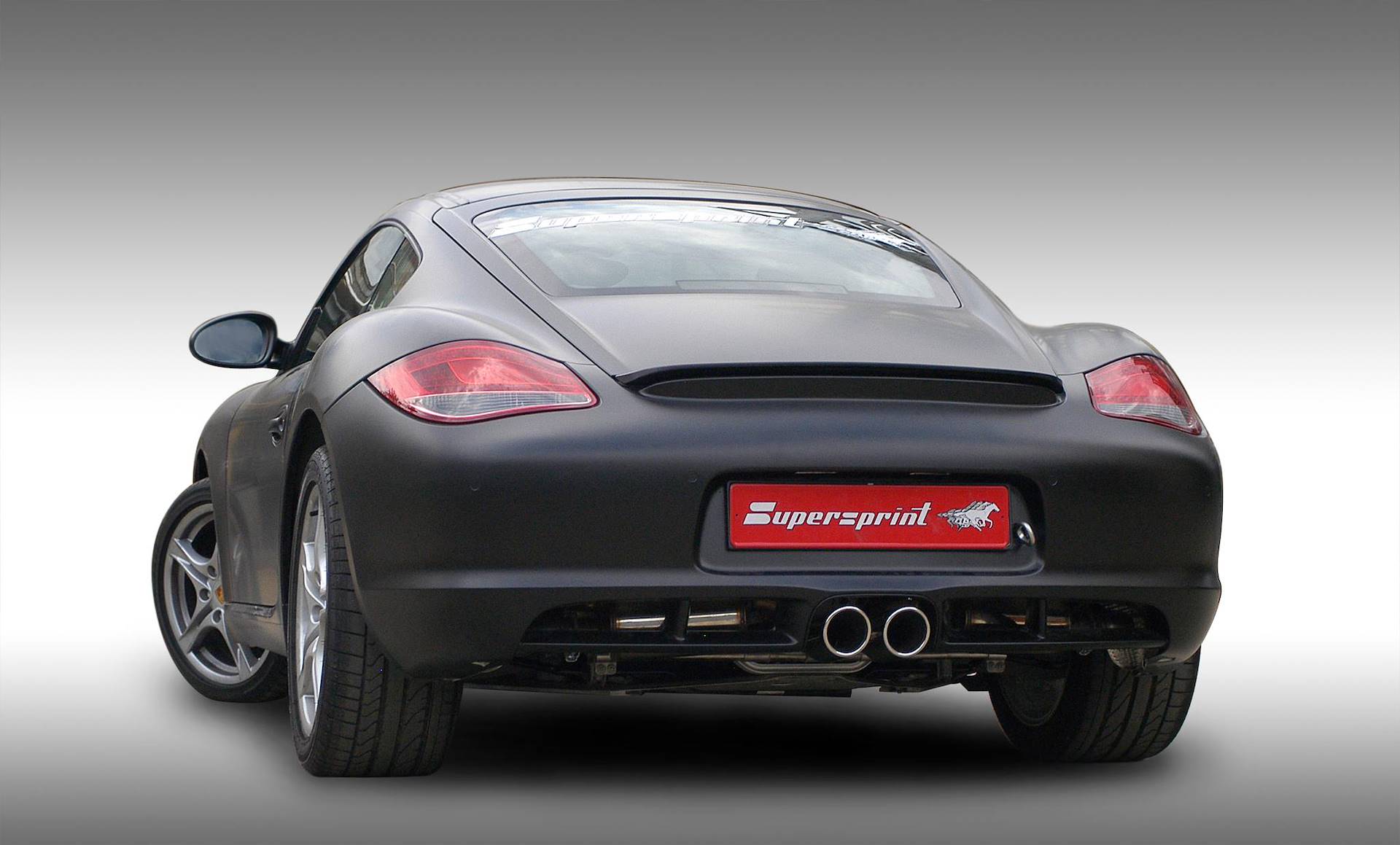 Supersprint Auspuff für PORSCHE 987 CAYMAN S 3.4i (320 PS) 2009 -> 2012