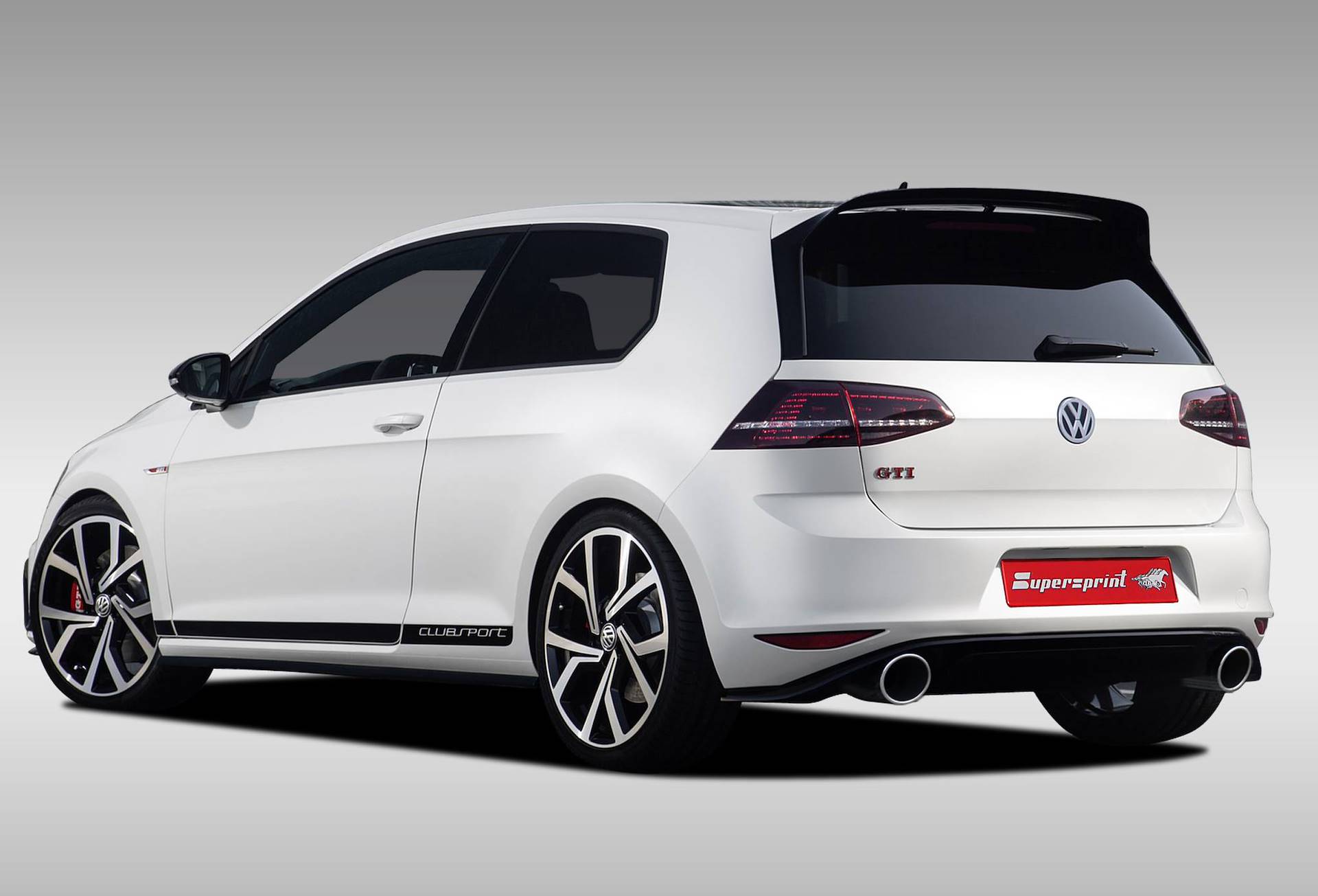 Impianto di scarico per VW GOLF VII GTI Clubsport S 2.0 TSI (310 Hp) 2016 -> (Ø76mm)