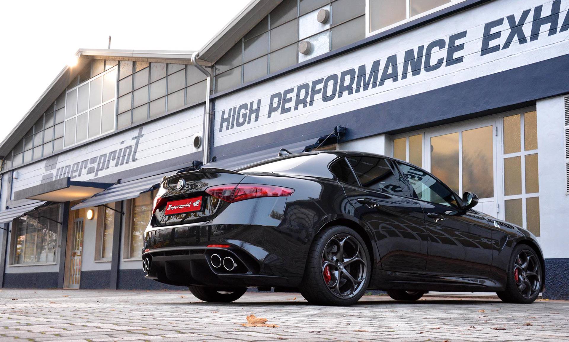 Impianto di scarico per ALFA ROMEO GIULIA QUADRIFOGLIO 2.9i V6 Bi-Turbo (510 Hp) 2016 ->