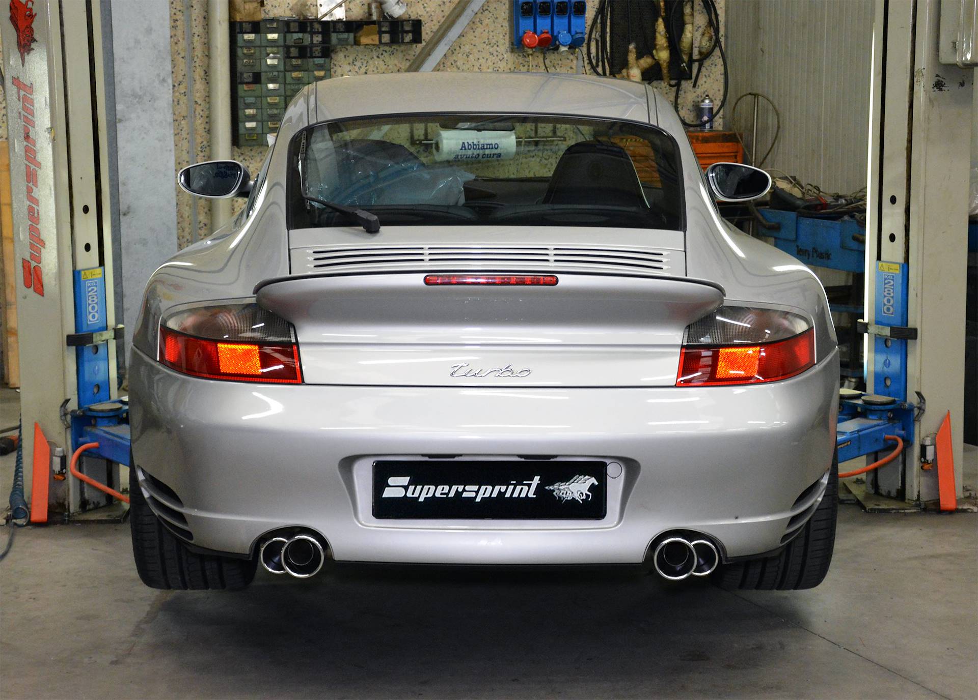 Supersprint Exhaust for PORSCHE 996 Turbo 3.6i 4x4 (420 Hp)