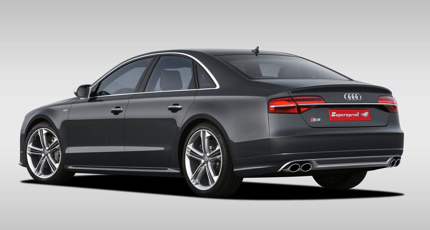 Supersprint Exhaust for AUDI S8 QUATTRO Facelift 4.0 TFSI V8 (520 Hp) 2015 -> 2017