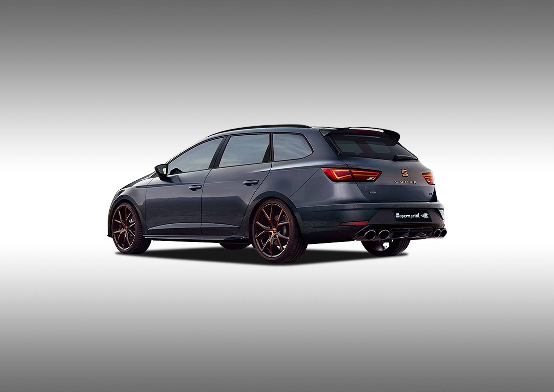 Supersprint Auspuff für SEAT LEON  5F ST Wagon Cupra R 4Drive 2.0 TSI (300 PS - Modelle mit GPF) 2019 ->