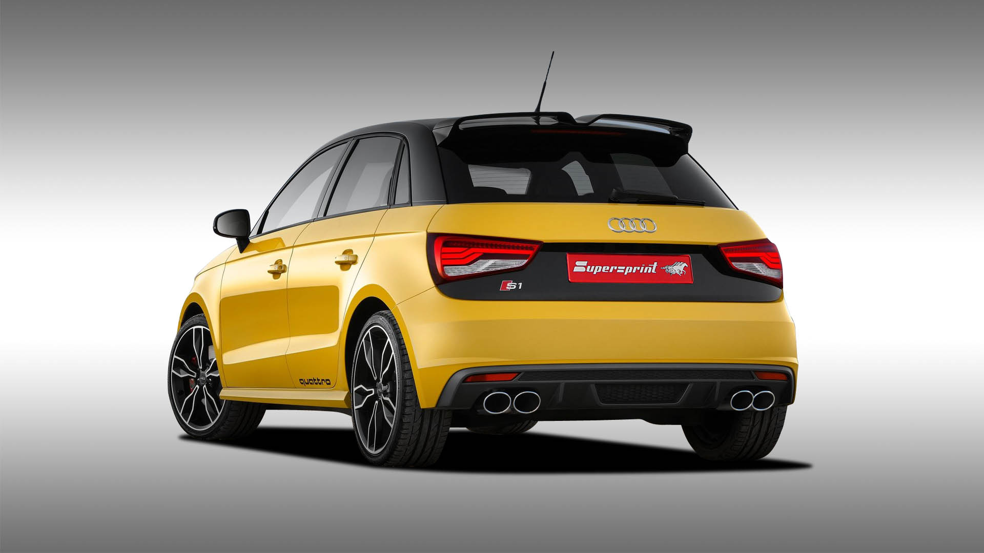 Impianto di scarico per AUDI S1 Quattro 3 Porte / Sportback 2.0 TFSI (231 Hp) '2014 -> (Twin Pipe)