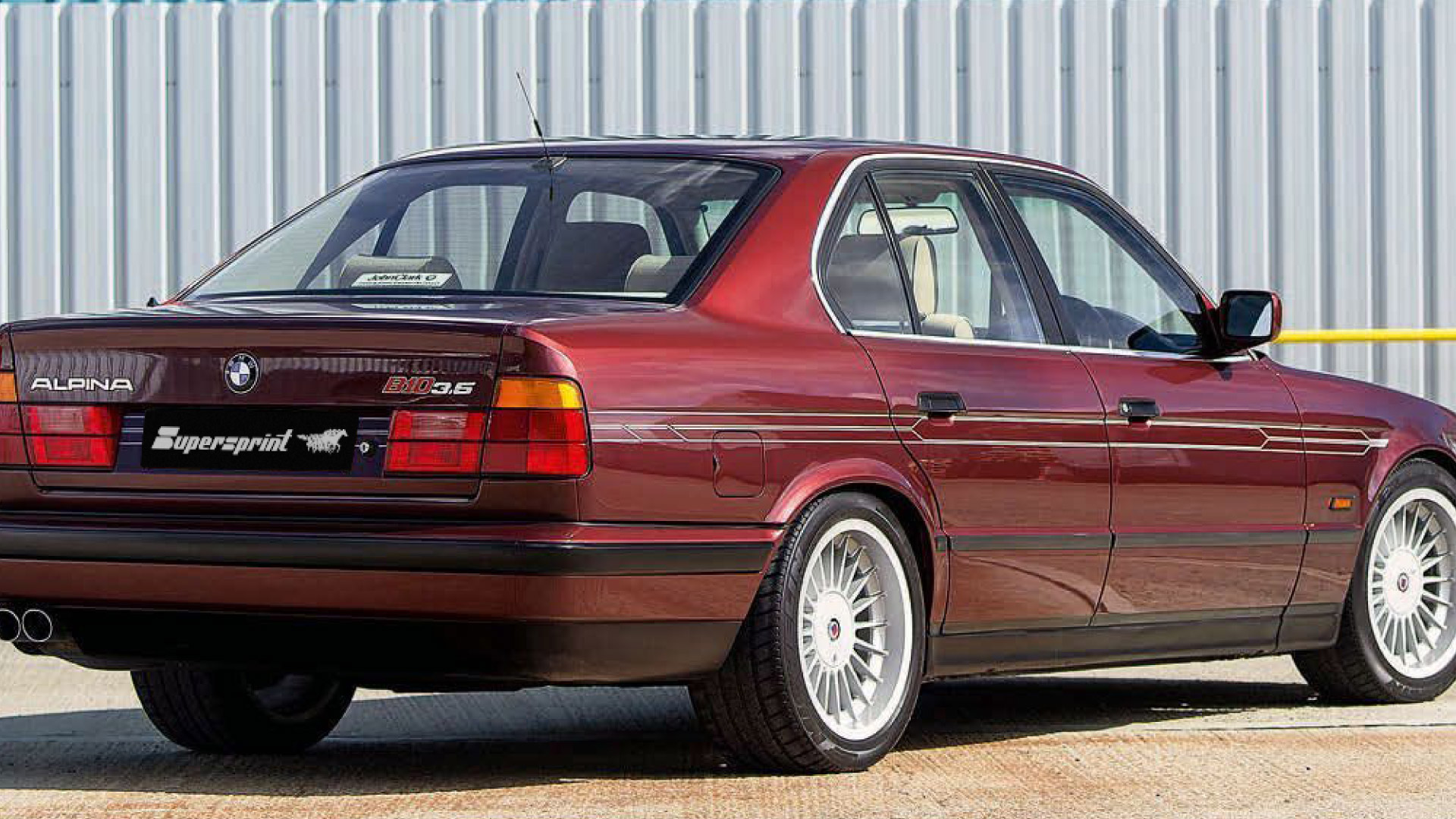 Supersprint Exhaust for ALPINA B10 (E34 Sedan + Touring) 3.5/1 (6 cyl.) ' 88 -> ' 92