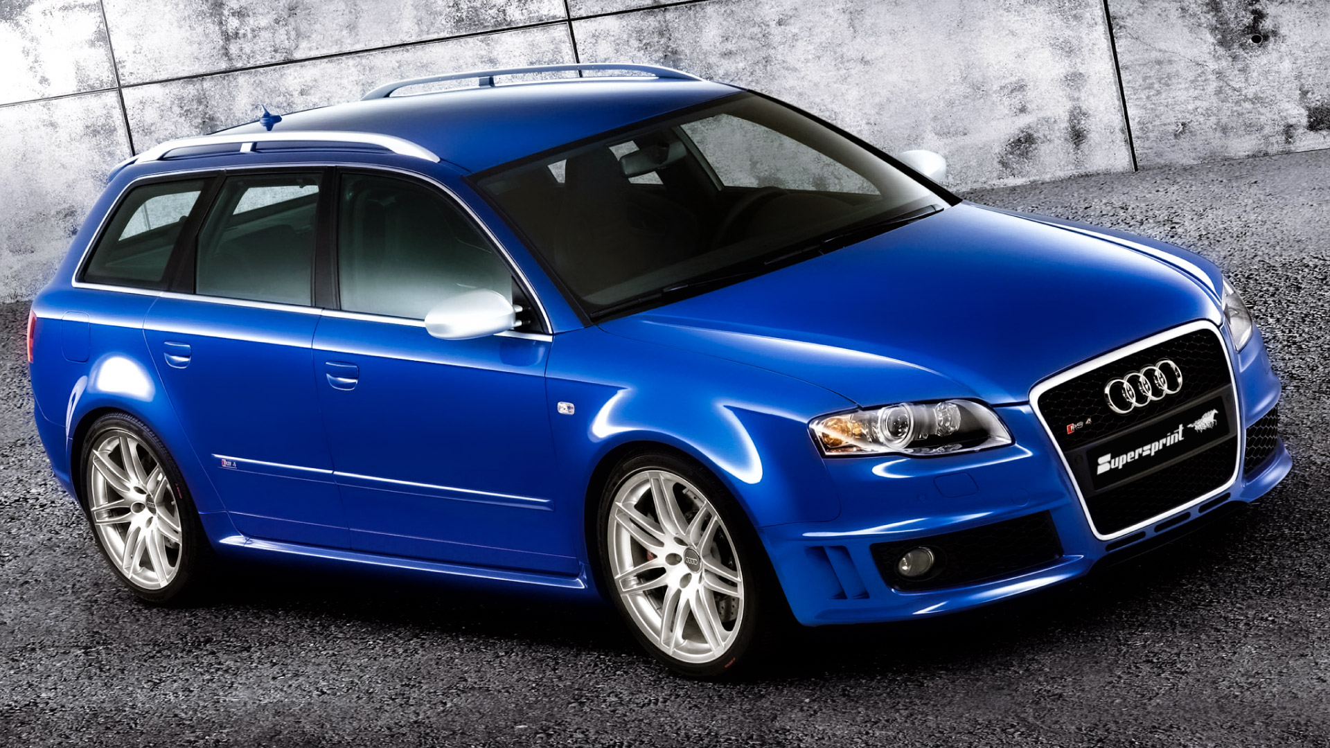 Impianto di scarico per AUDI RS4 QUATTRO (Berlina + Avant) 4.2i V8 (420 Hp) '06 -> '08 Conversione Supercharger