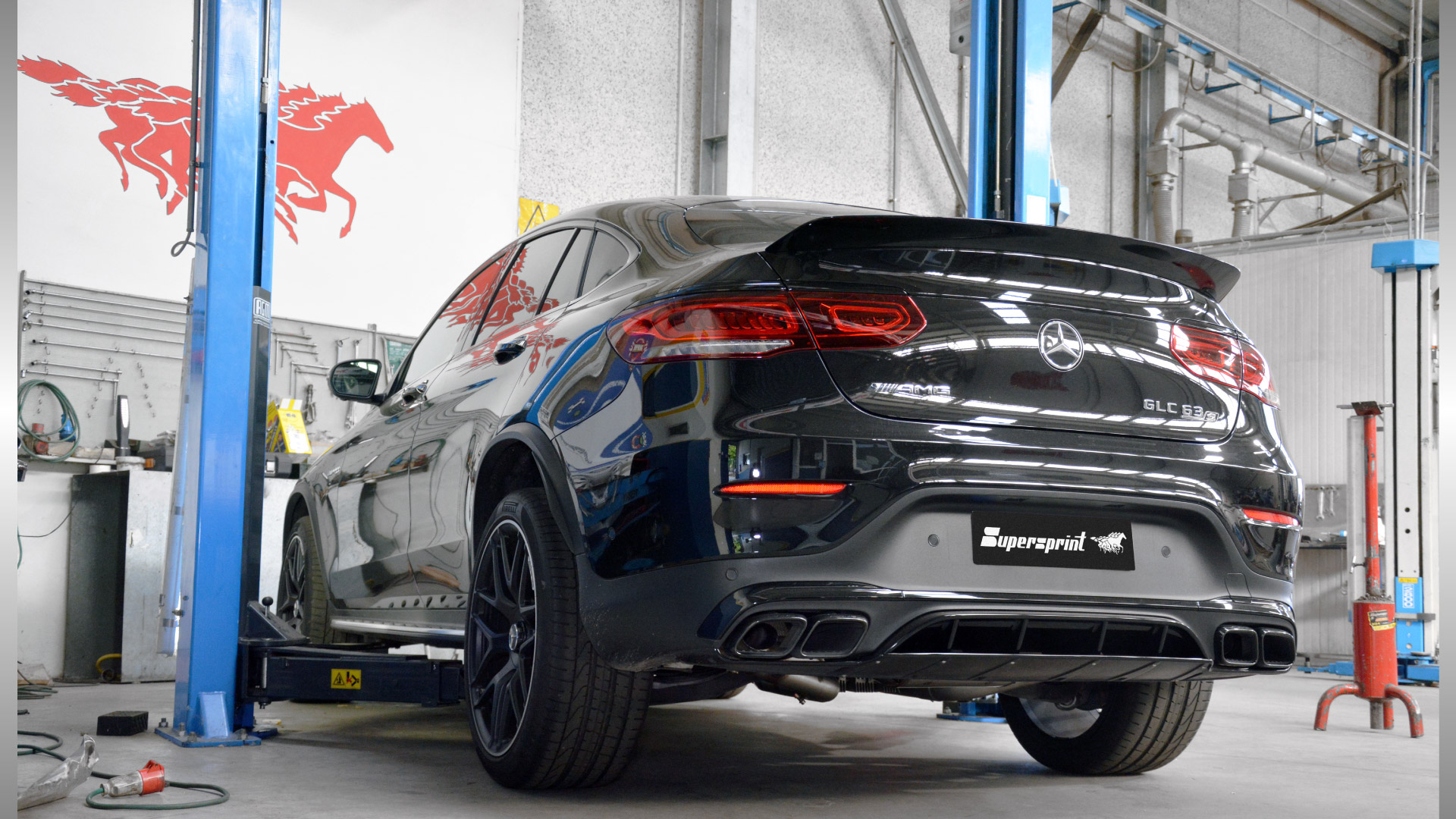 Supersprint Exhaust for MERCEDES C253 GLC 63 S AMG Coupè 4-Matic