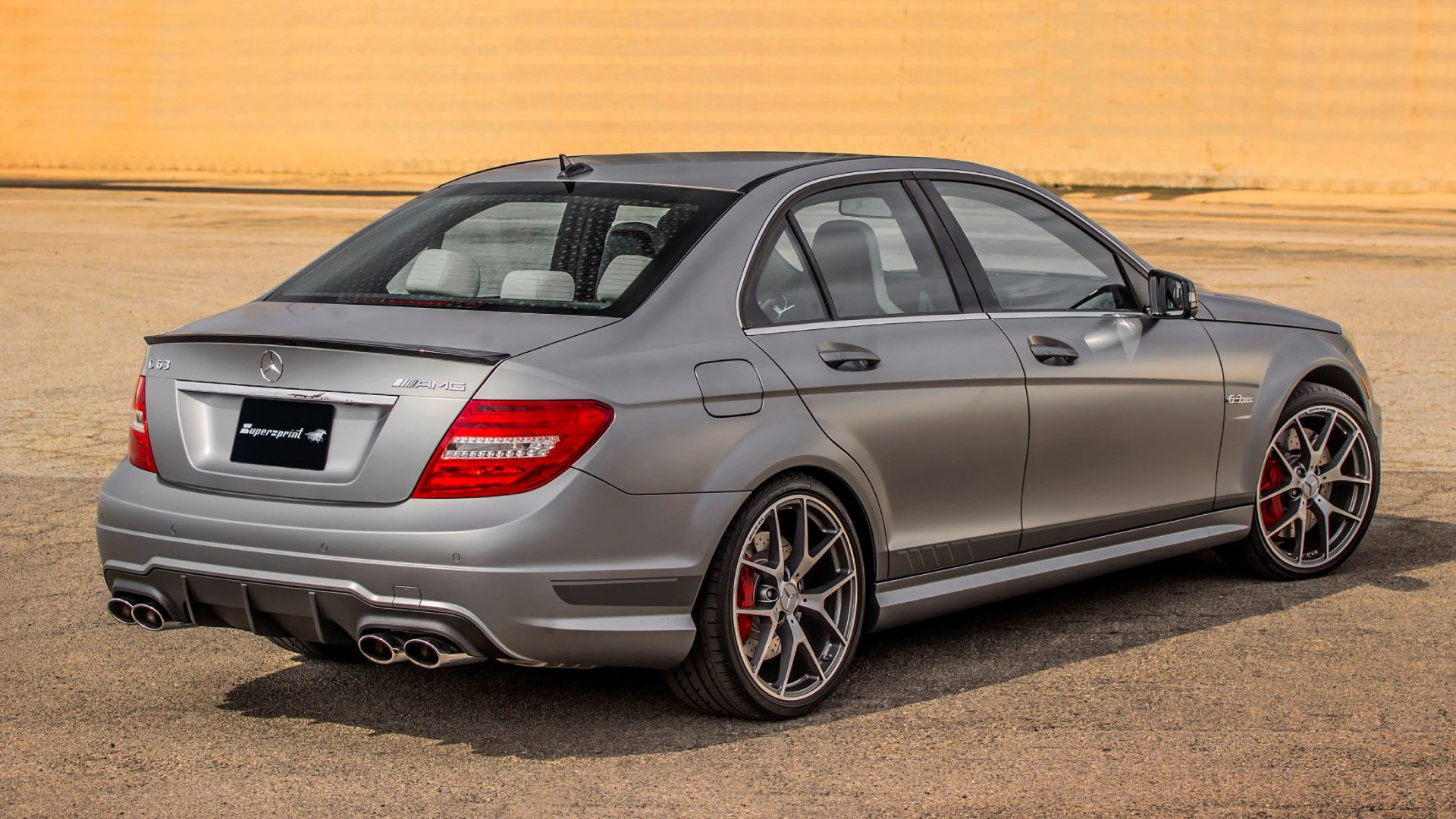 Supersprint Exhaust for MERCEDES W204 C63 AMG V8 Edition 507 (Sedan- M156 - 507 Hp) 2013 -> 2014