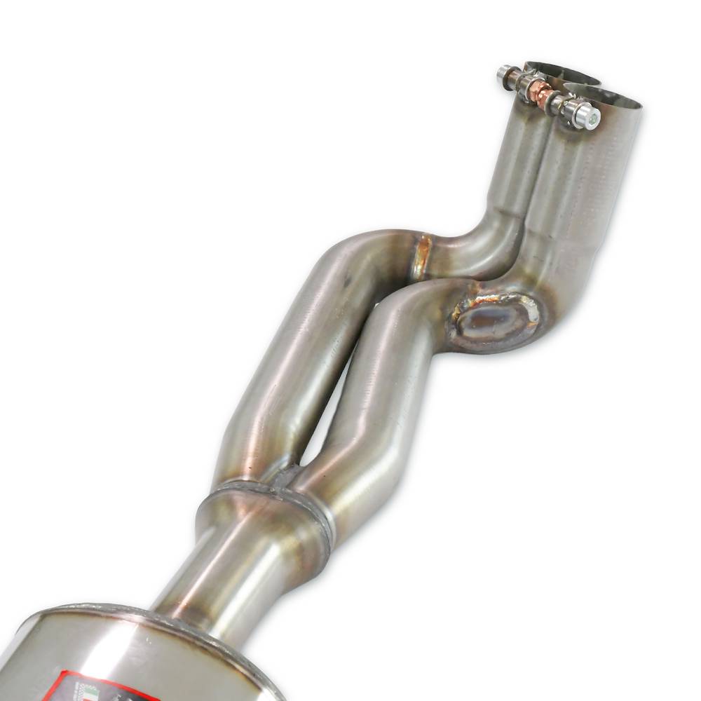 "Y-Pipe" + Scarico anteriore "pedaliera bassa"