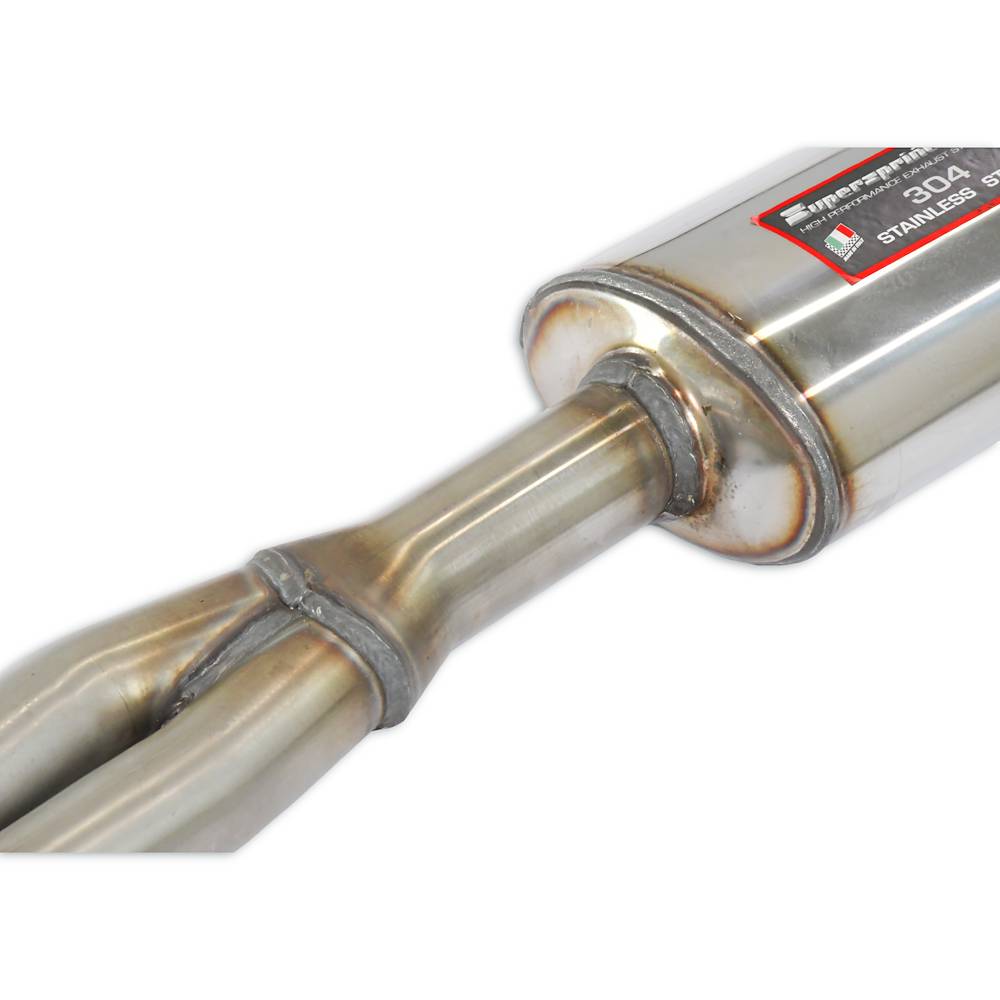 "Y-Pipe" + Scarico anteriore "pedaliera bassa"