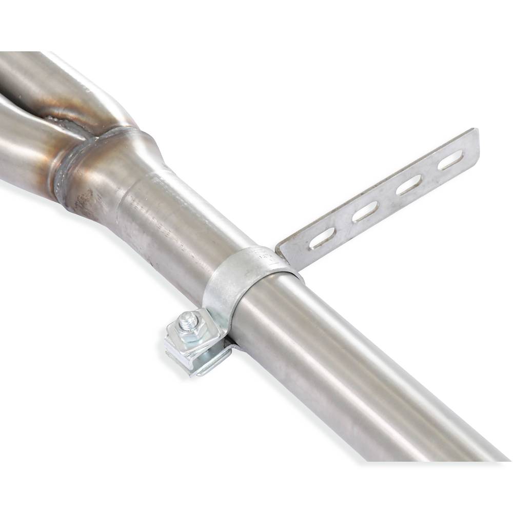 Y-Pipe, non resonated "floor pedals"