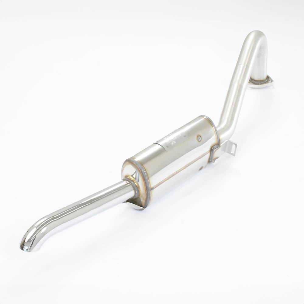 Rear exhaust 100% Stainless steel
