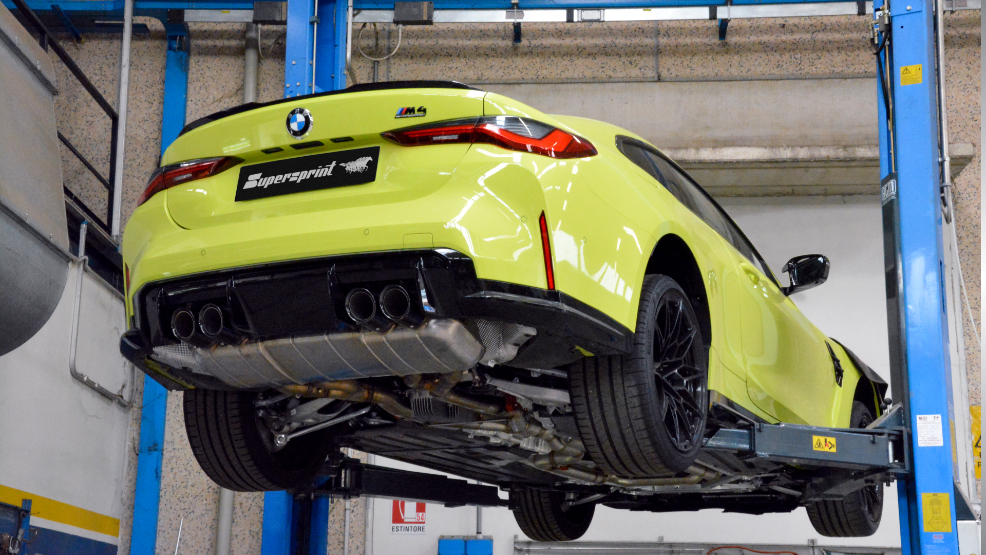 Impianto di scarico per BMW G82 M4 Competition (S58 - 510 Hp - Modelli con OPF) 2021 ->