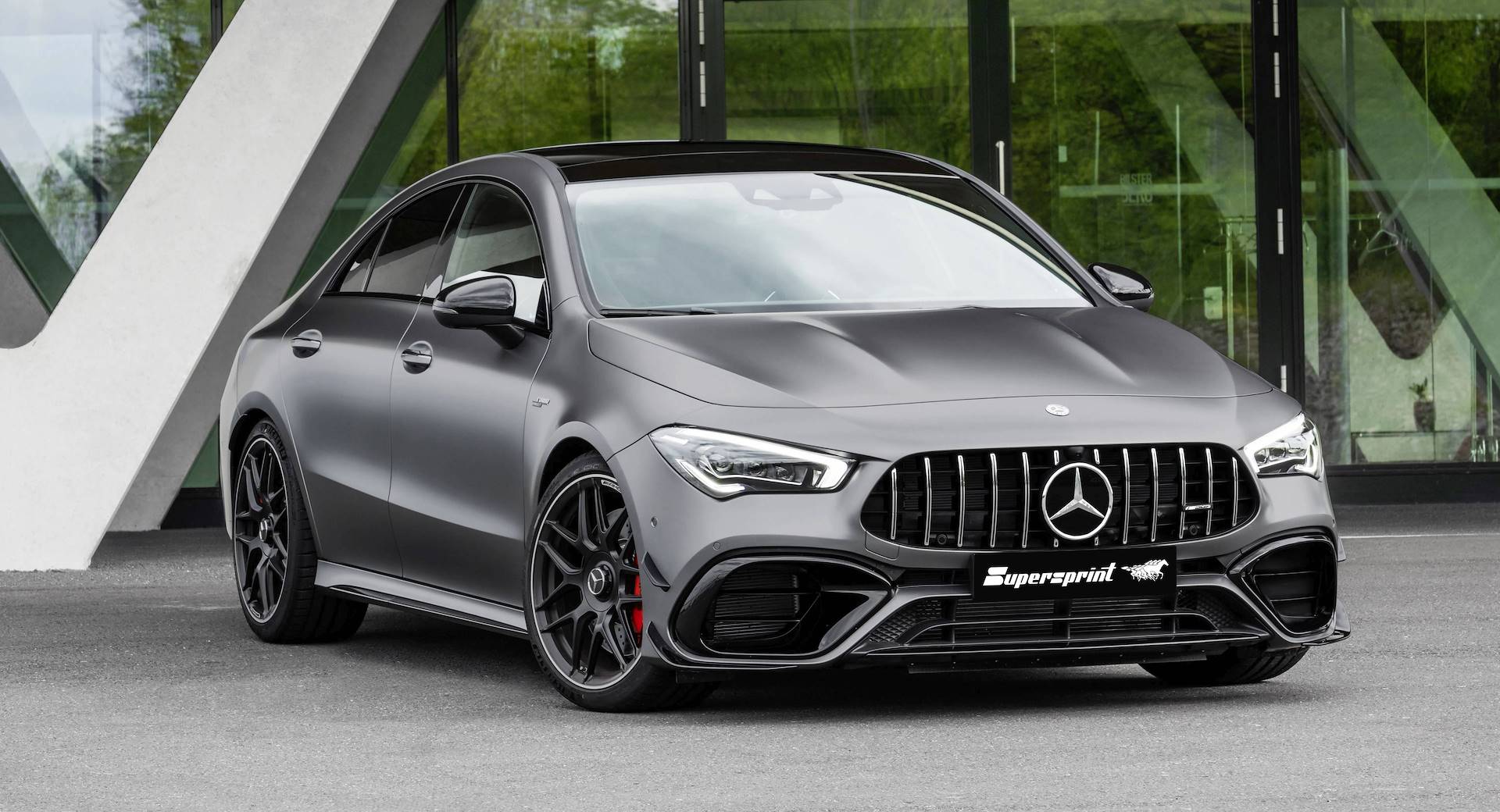 Supersprint Auspuff für MERCEDES C118 CLA 45 S AMG 4-Matic+ (2.0T - 421 PS) 2020 ->