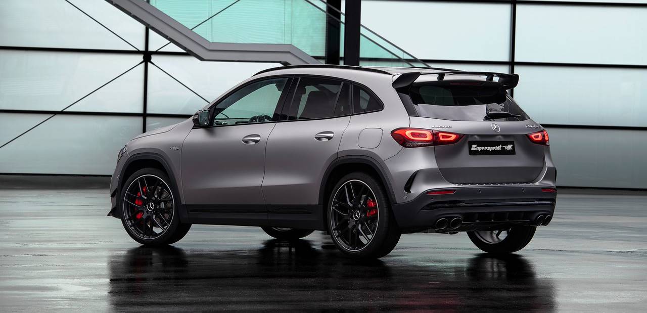  Supersprint Auspuff für Mercedes GLA 45 S AMG 4matic+