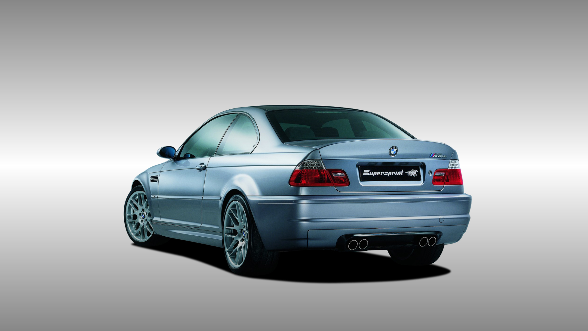 Supersprint Auspuff für BMW E46 M3 CSL 3.2i ' 03 -> (Ø63,5mm)