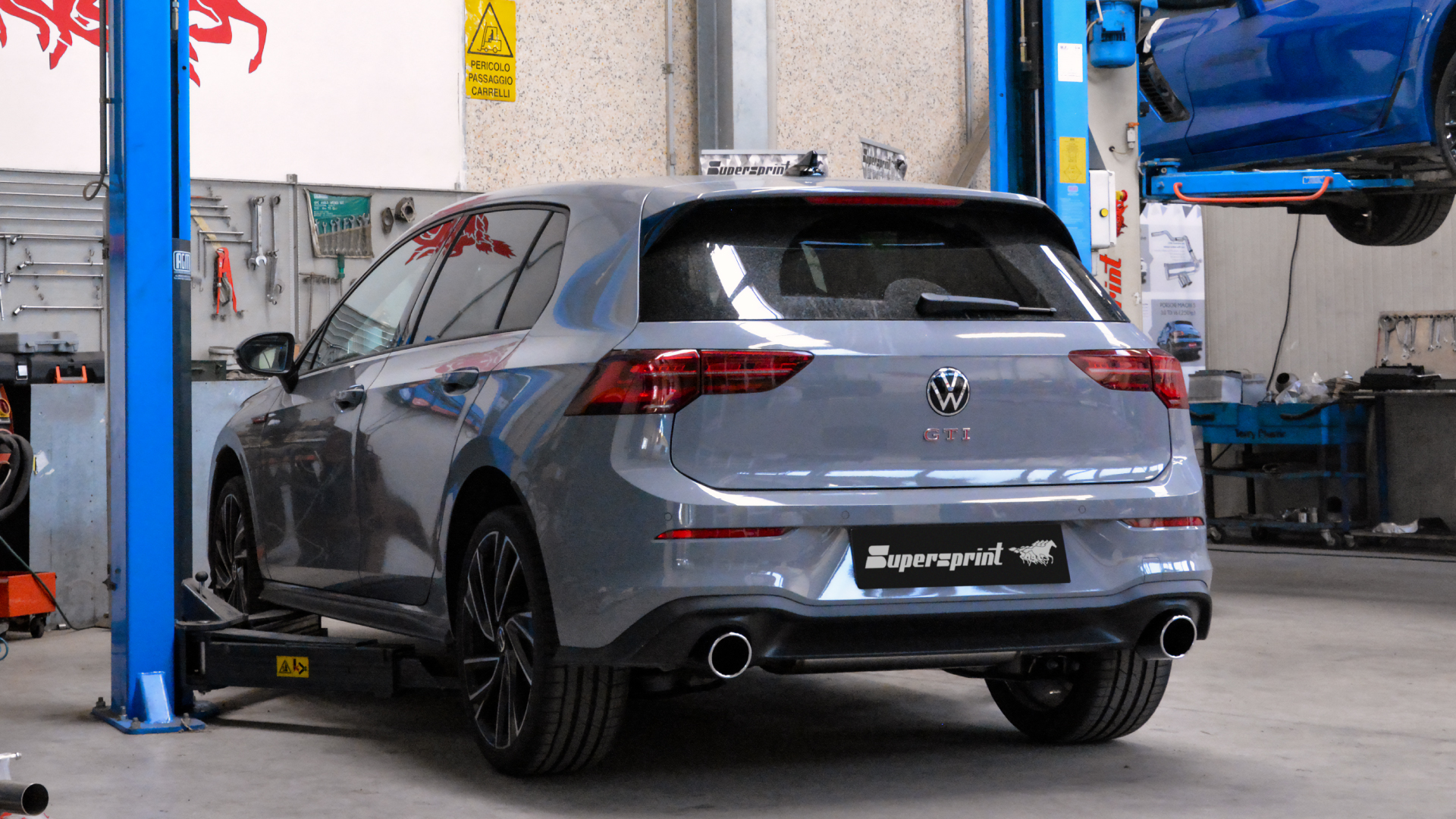 Supersprint Exhaust for VW GOLF VIII GTI 2.0 TSI (245 Hp - models with GPF) 2020 ->