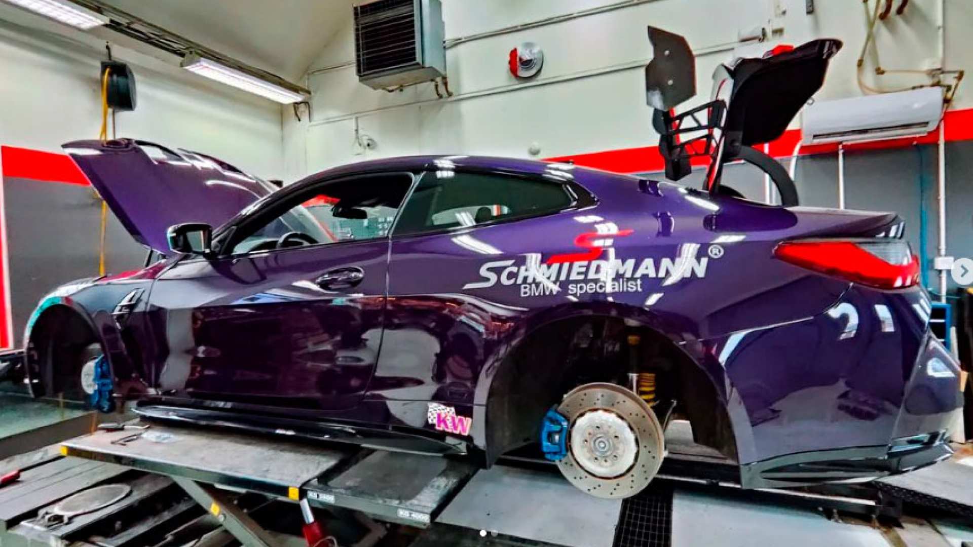 Supersprint Auspuff für BMW G82 M4 / G82 M4 xDrive (Racing) (S58 - 480 PS - Modelle mit OPF) 2021 ->