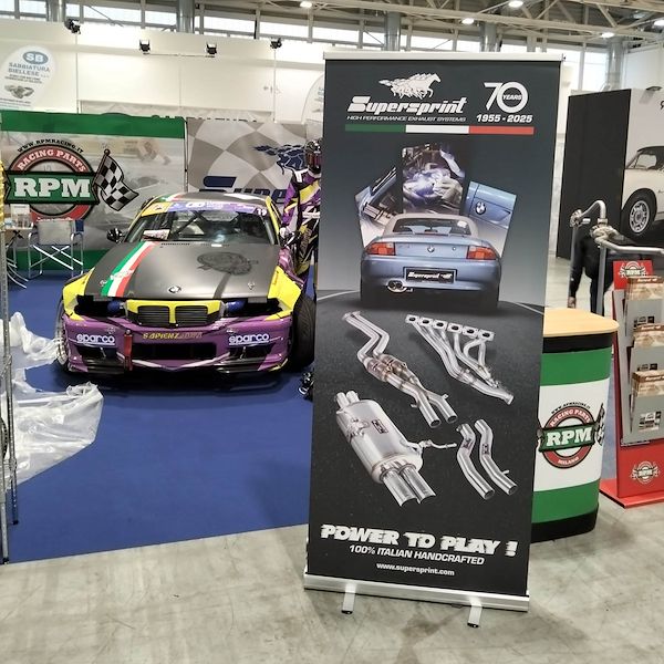 Supersprint al salone Auto Moto d'Epoca di Bologna