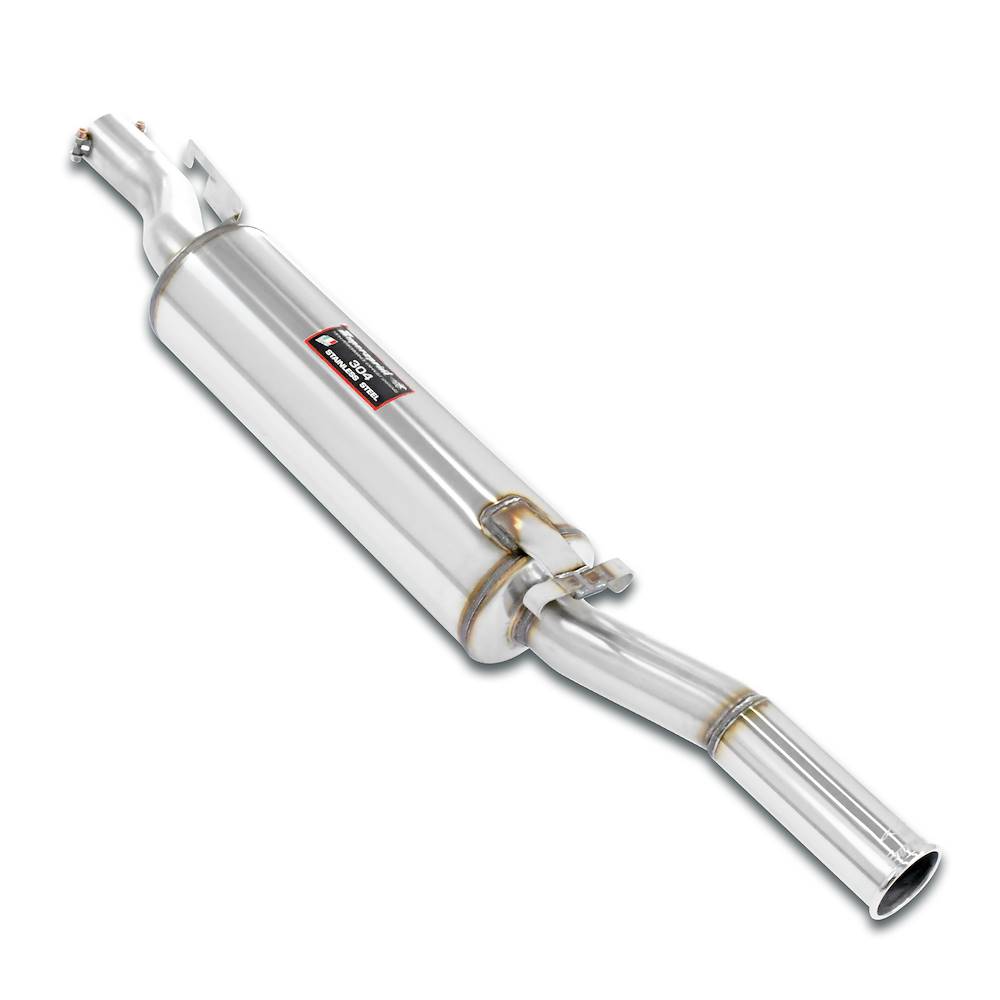 Rear exhaust O70 100% Stainless steel (right side exit)
