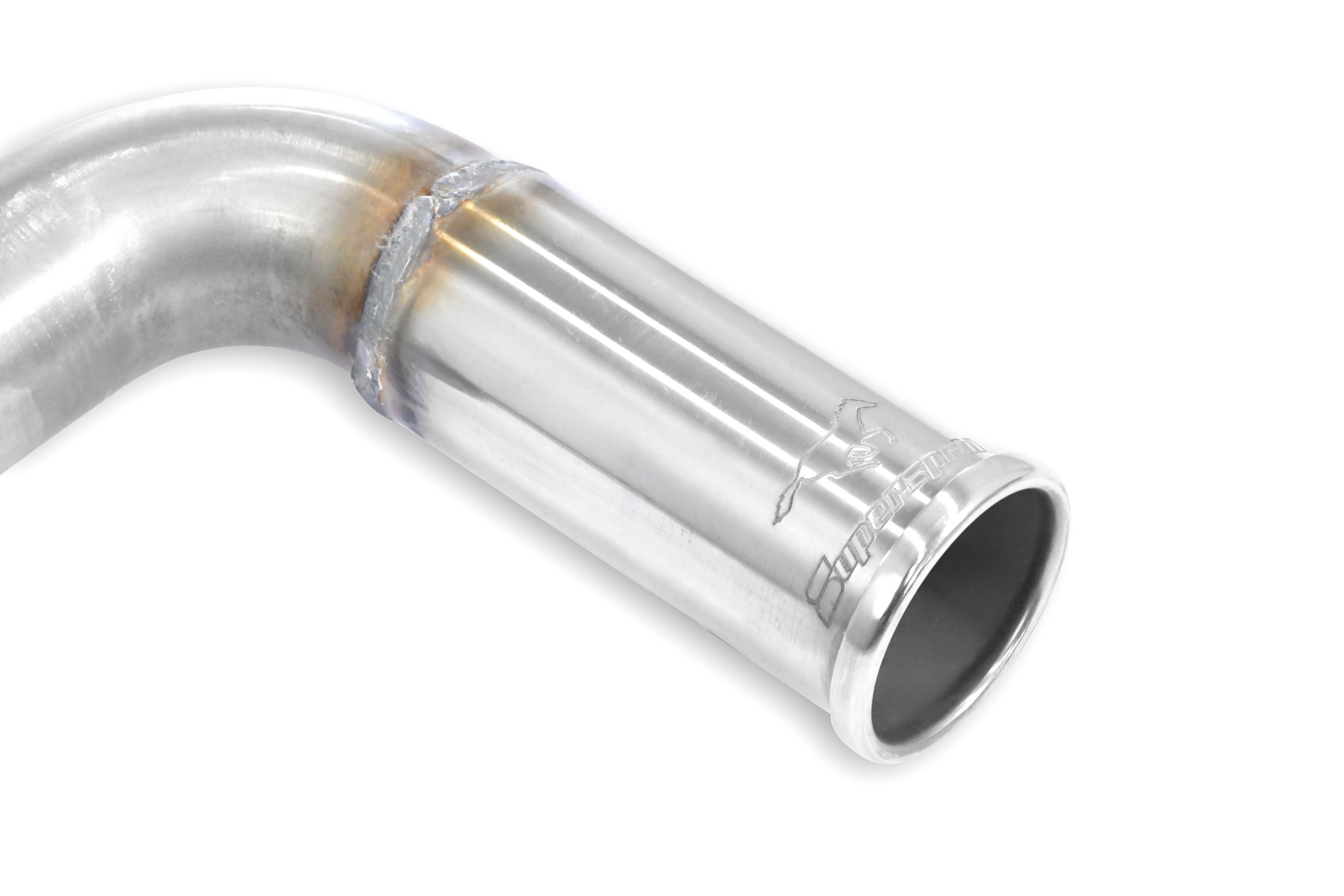 Rear exhaust O54 S-Bend